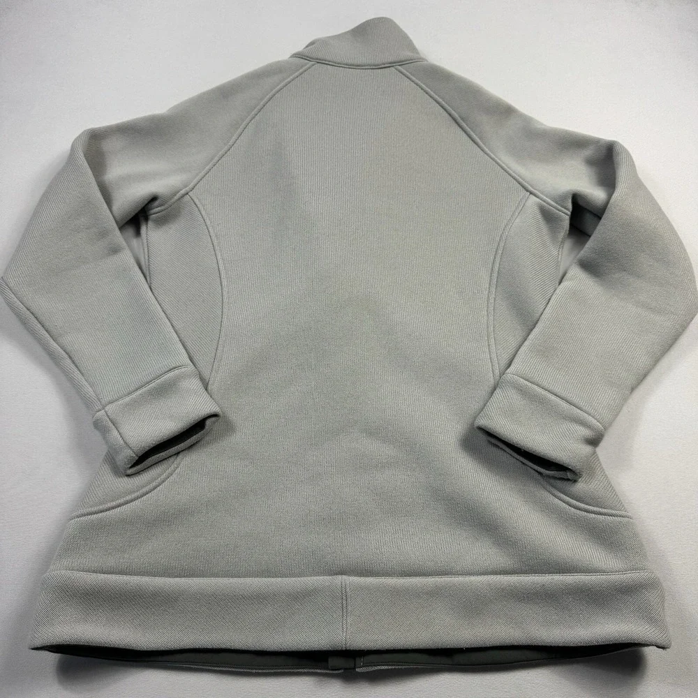 REI Women's Sweater Jacket Full Zip Long Sleeve Polyester Gray Women's Large‎